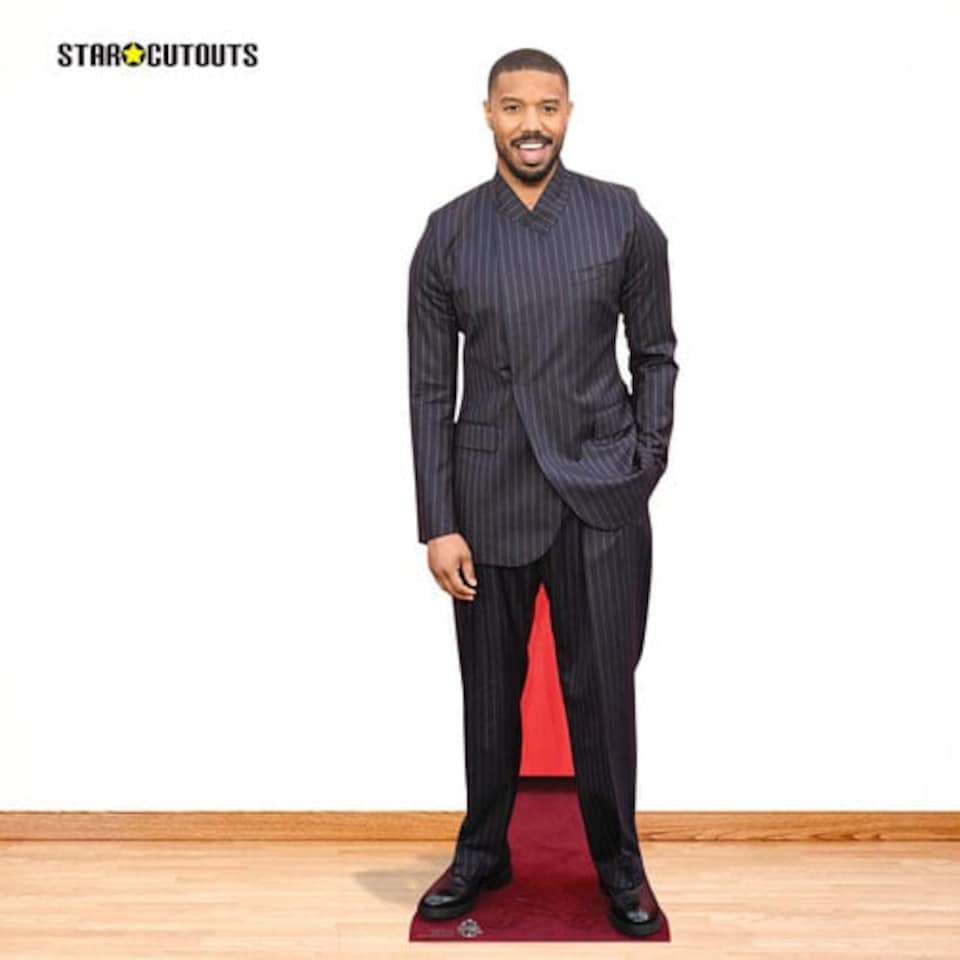 image 1 of Michael B. Jordan Lifesize Cardboard Cutout 184cm