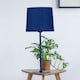 image 4 of Colours - Set of 2 Navy Blue 40cm Lamps | Blue | Blue | Large | 2