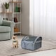 image 7 of PawHut Folding Pet Bag Carrier Car Seat Dog Cat Safety Travel Shoulder Portable