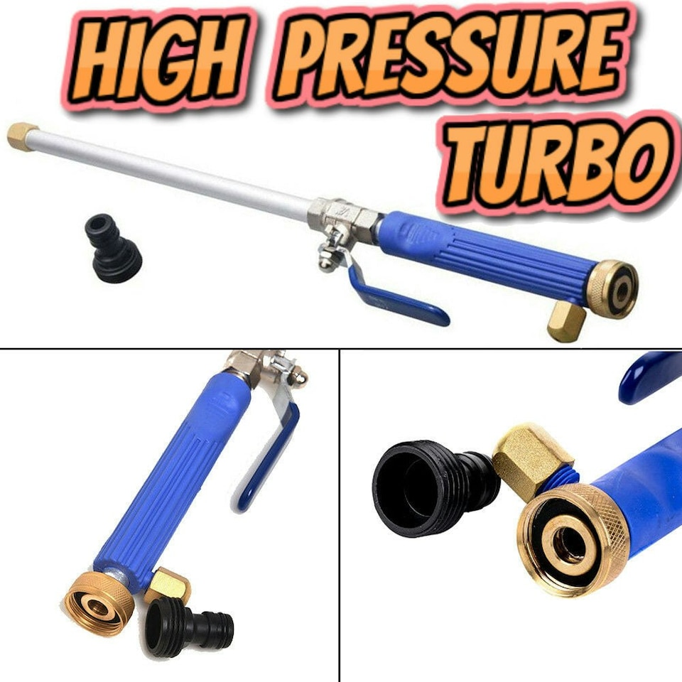 image 1 of High Pressure Power Washer Spray Nozzle Garden Car Water Hose Wand Attachment