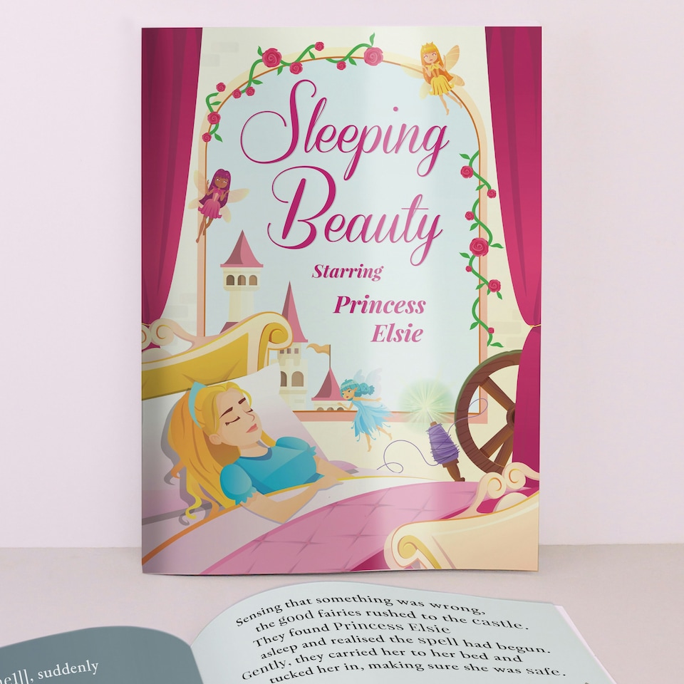 image 1 of Personalised Sleeping Beauty Story Book