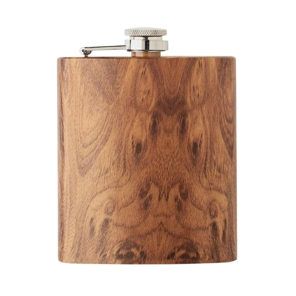 image 1 of MidOcean Namib 190ml Hip Flask - Brown - One Size Brown