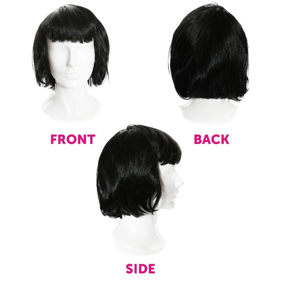 image 1 of Black Bob Wig | Black | 9