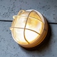 image 2 of CGC Ronnie White Cage Round Bulkhead Light | White | White | Diameter: 19 cm, Depth: 10.3 cm