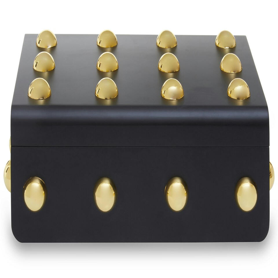 image 1 of Frida Black Finish Large Trinket Box