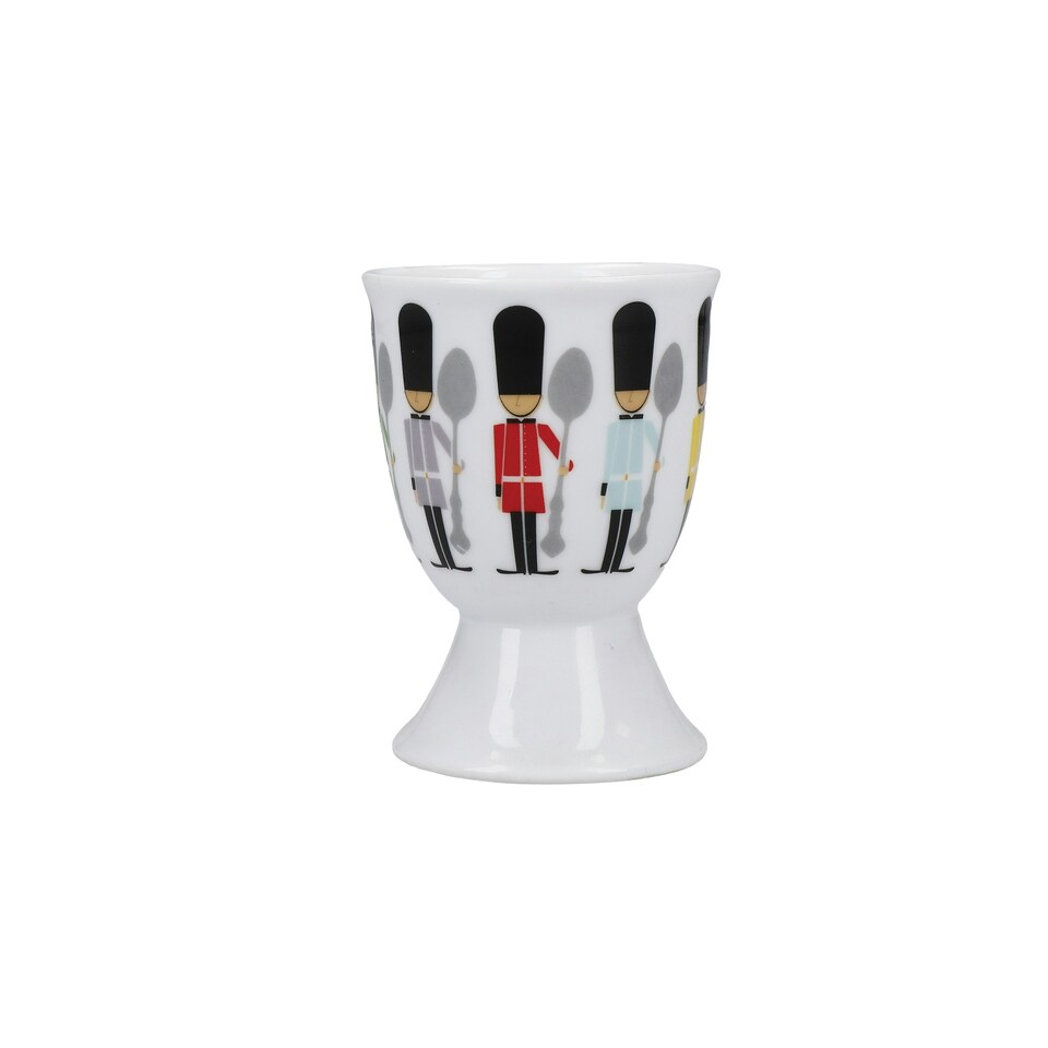 image 1 of KitchenCraft Egg Cup Set White Childrens 4 Piece