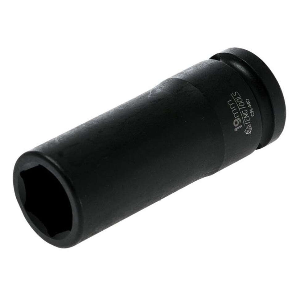 Teng Hexagon 6-point Deep Impact Socket - Multi Colour - 19mm