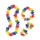 image 2 of Hawaiian Rainbow Flower Lei Assortment Fancy Dress Set