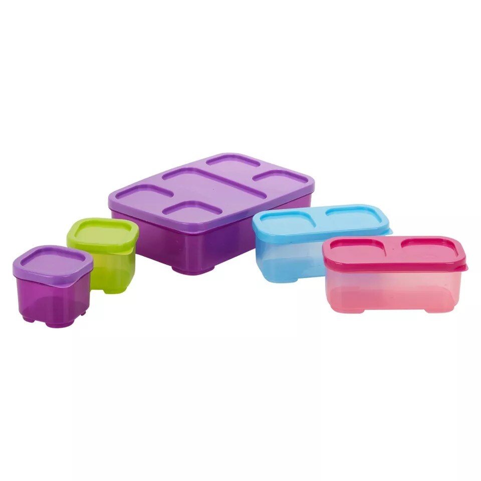 image 1 of Stackable Food Storage Box Set