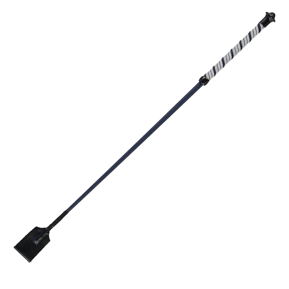 image 1 of Dublin Suregrip Twist Crop - Navy - 65cm