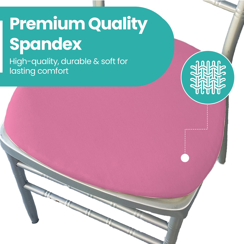 image 1 of Dining Seat Chair Covers Stretchable Spandex High-Back Slipcovers