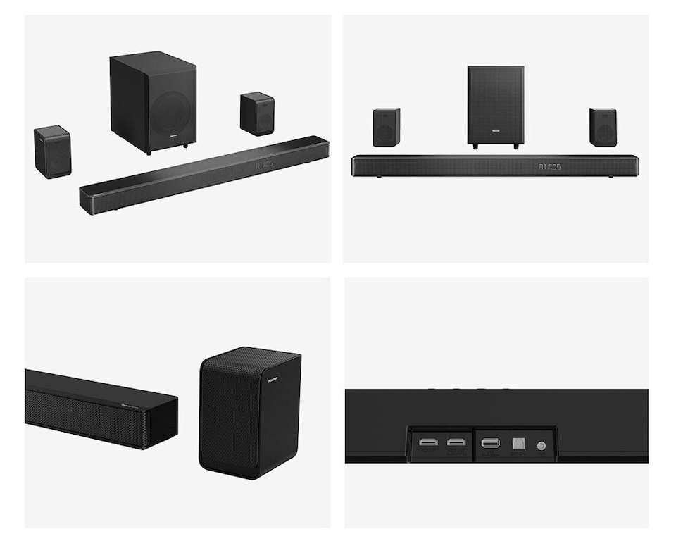 image 1 of Hisense AX5125H 5.1.2 Dolby Atmos Bluetooth Soundbar
