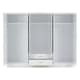 image 7 of Nevada 6 Door 2 Drawer Mirrored Wardrobe Brown | Rustic Oak