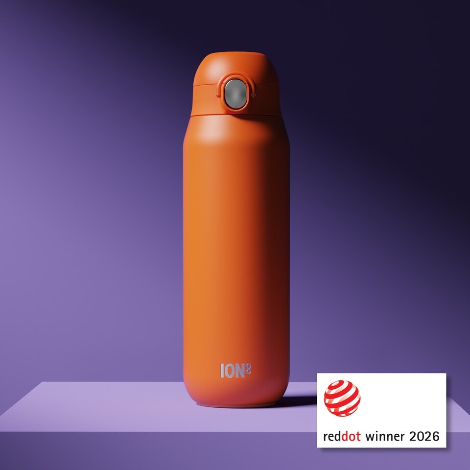 image 1 of ION8 REVIVE Insulated Steel Water Bottle, Dual Tone, 540ml / 18oz