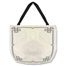 Roman Ornamental Frame Tote bat | Multi