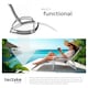 image 5 of Sun Lounger Avignon - 2 in 1 functions, adjustable backrest | Grey | anthracite | 1