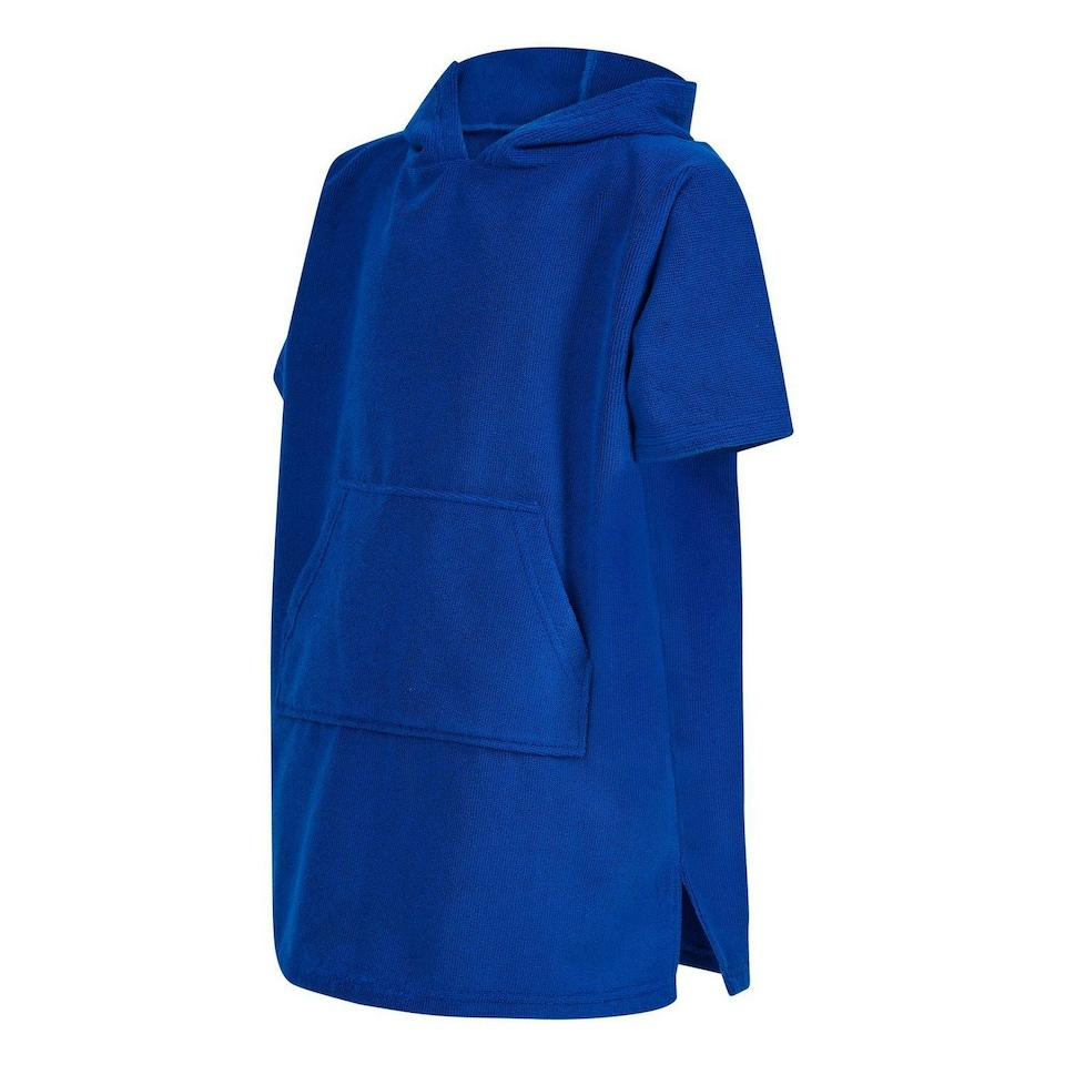 image 1 of Towel City Childrens/Kids Poncho - Royal Blue - 3-5 Years Blue