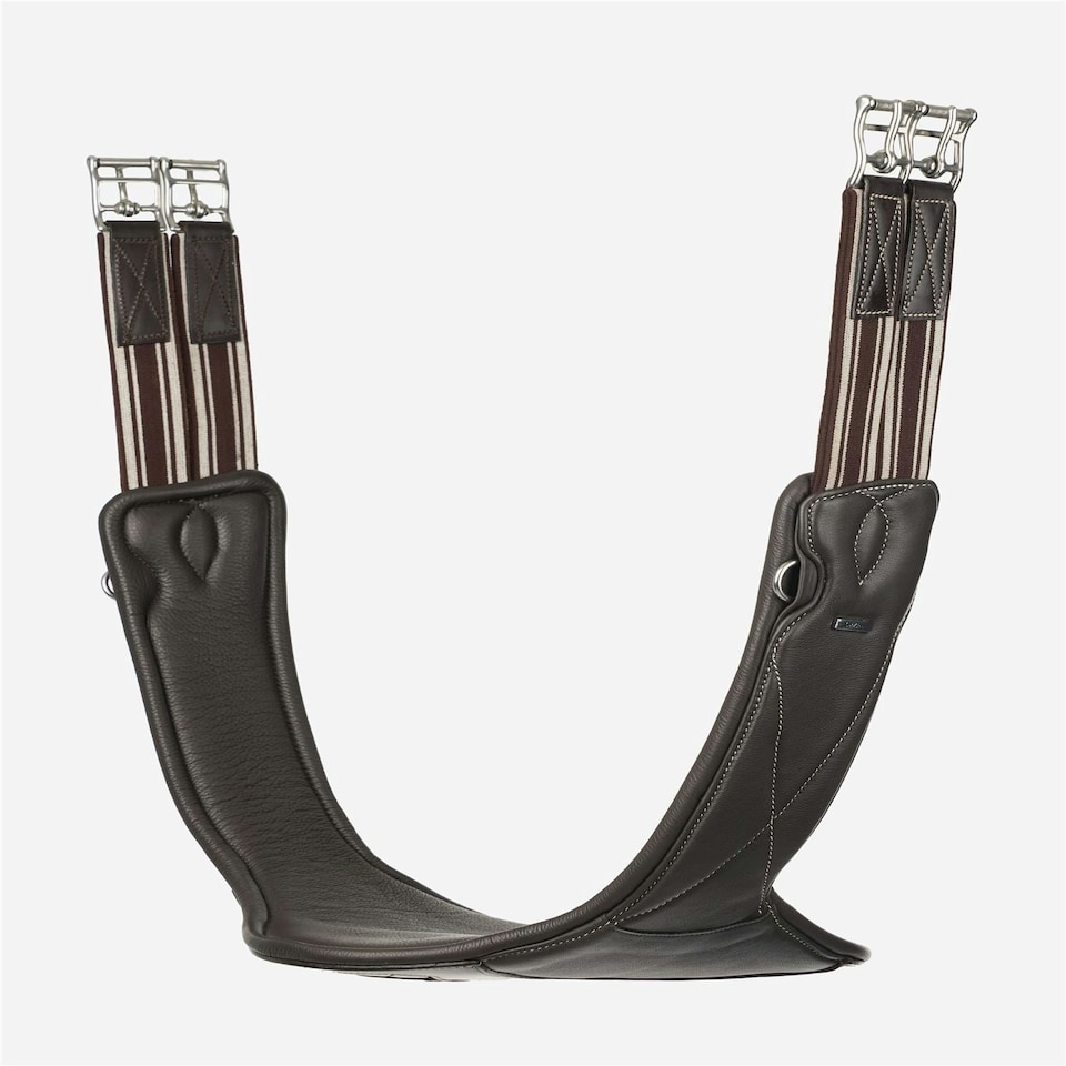 image 1 of LeMieux Arika Contoured Long Stud Girth Brown | 140cm