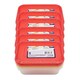 image 3 of Elite 650cc Micro Container & Coloured Lids 5pk - Pack of 6
