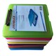 image 2 of Pack of 12 Assorted Colour A4 Clipboard Box Files