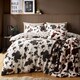 image 5 of Fusion Cow Print Duvet Cover Set Natural