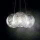 image 2 of Mapa 3 Light Cluster Ceiling Pendant Nickel