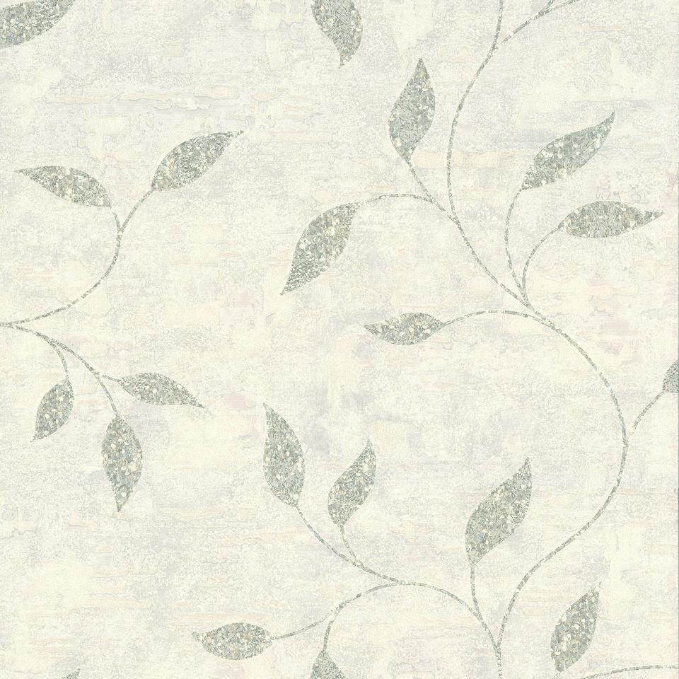 image 1 of Boutique Ornamental Leaf Sage | Green | Sage | 10m Length x 52cm Width