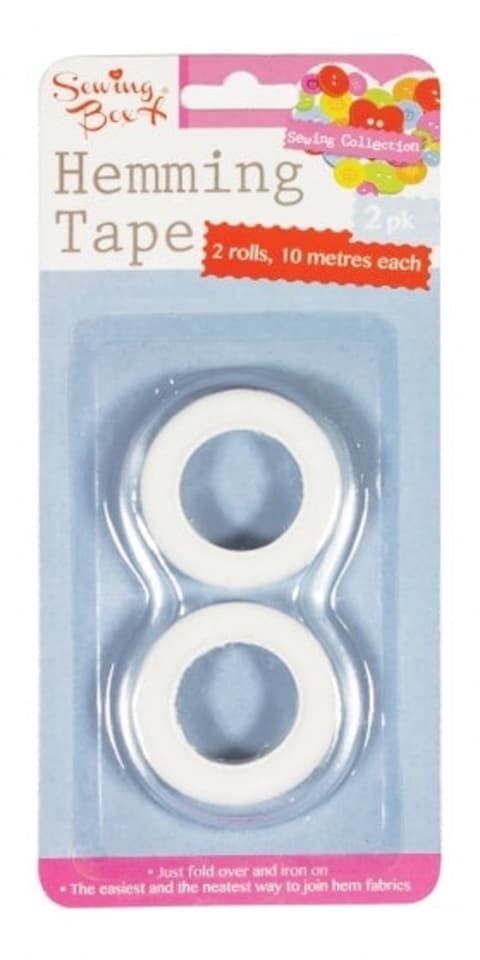 image 1 of 151 Hemming Tape 2 x 10 Metres Rolls Iron On