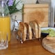 image 5 of Argon Tableware Stainless Steel Toast Rack - 6 Slices