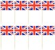 image 7 of 50 Union Jack Flag Cocktail Sticks | Multi
