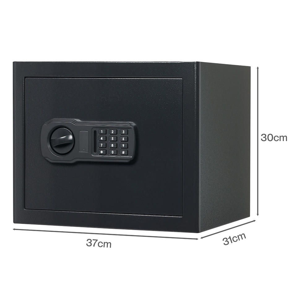 image 1 of Levede Safe Fireproof Security Box Home Office Cash Lock Deposit Password 31L