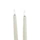 image 2 of Luxe Collection LED Dinner Candles (Set of 2) - Wax - L2 x W2 x H25 cm - Taupe Brown | Brown