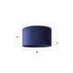 image 6 of ValueLights Reni Medium Navy Velvet Pendant Shade Blue