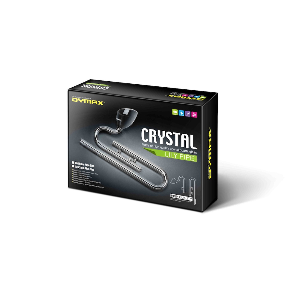 image 1 of Dymax Crystal Lily Pipe Set 16 - 22mm | Clear