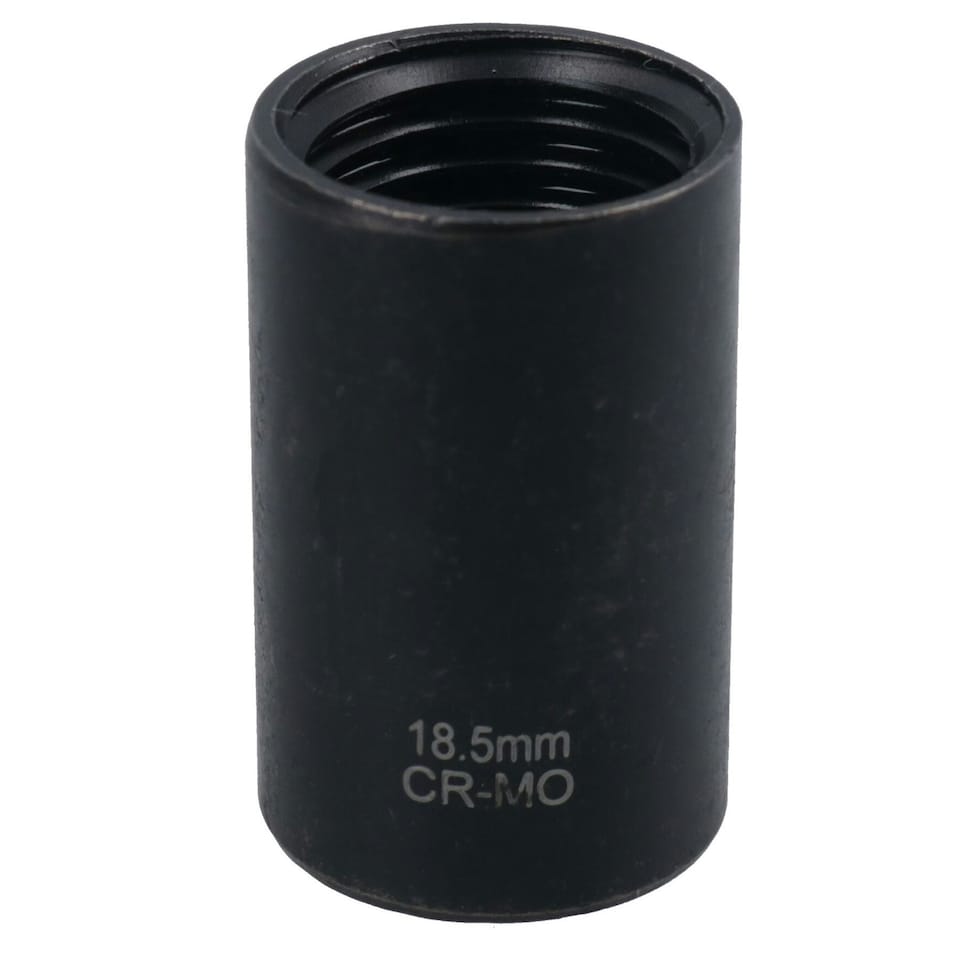 image 1 of 18.5mm 1/2in Drive Locking Wheel Nut Twist Socket Remover Non Slip Broke Studs