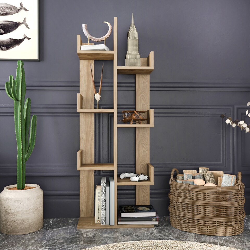 image 1 of Decorotika Lusia 4-tier Bookcase Shelving