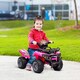 image 2 of HOMCOM 6V Kids Electric Ride on Car Toddler Quad Bike ATV for 18-36 month Pink