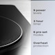 image 3 of Daewoo 2200W Portable Electric Single Induction Hob