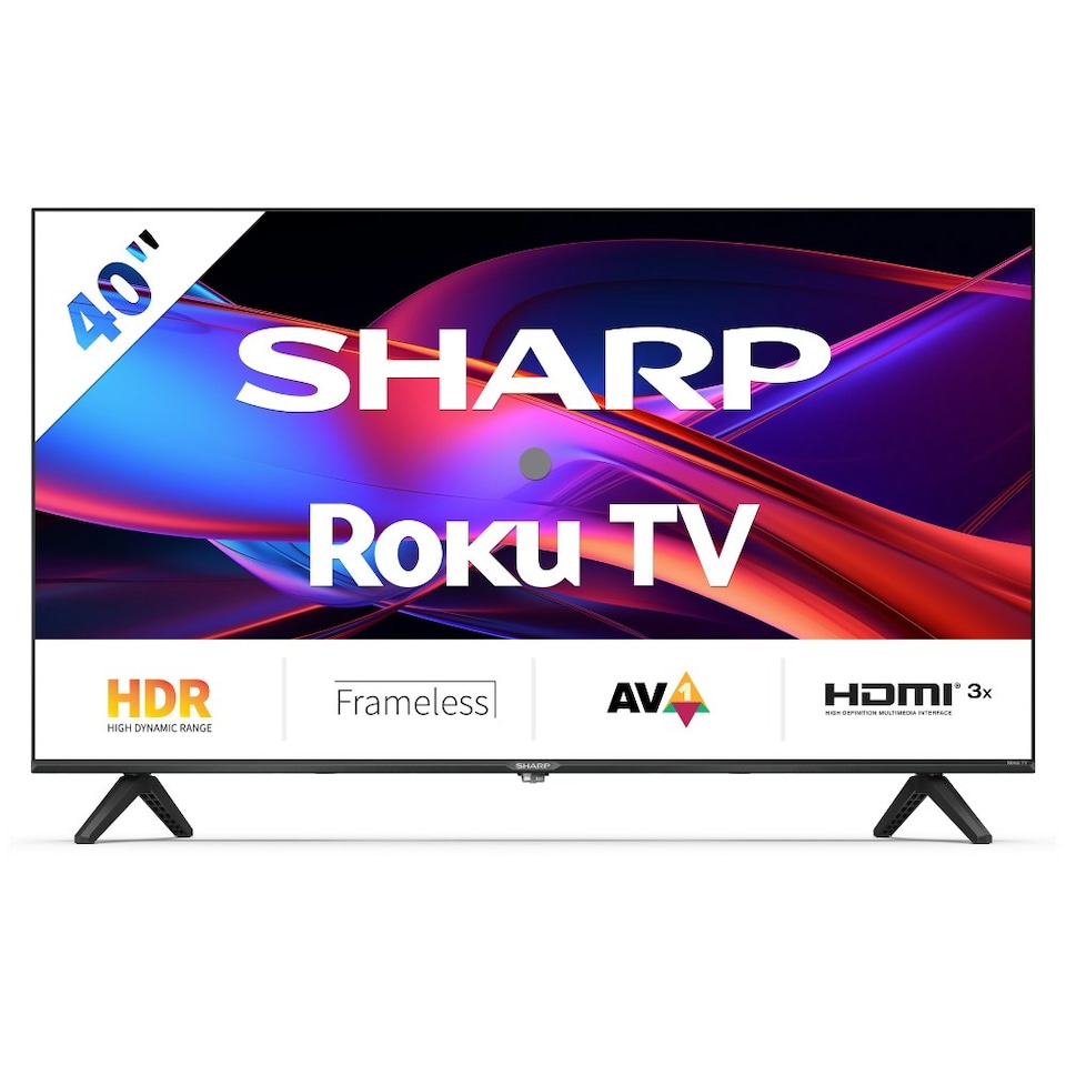 image 1 of SHARP 40GD2225K 40" Full HD LED Roku TV