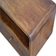 image 4 of Artisan Furniture Solid Wood Curved Chestnut Media Unit