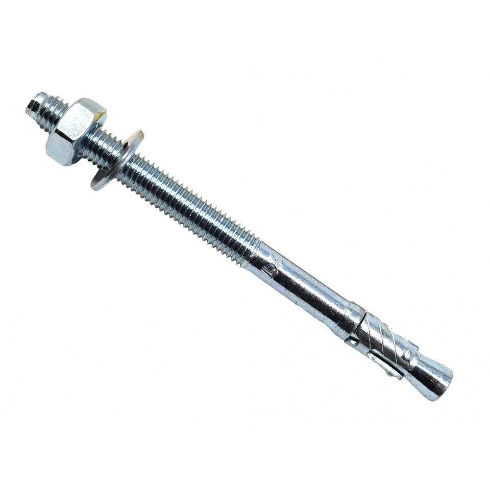 Masonmate Zinc Plated Through Bolt - Zinc Plated - M10 x 130mm (50)