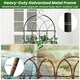 image 3 of COSTWAY 2 Pack Garden Plant Trellis Stakes for Climbing Plants