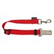 image 1 of Dog & Cat Seat Belt Safety Travel Restraint, Harness Clip For Car Van Lead Red