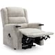 image 4 of Ashfield Electric Fabric Single Motor Rise Recliner Mobility Chair (Cream)