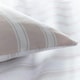 image 6 of Harvard Stripe Print Duvet Cover Set - Super King - Pink