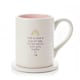 image 2 of Widdop Love Life Mug & Coaster Set - Life Is Like Tea Pink | White