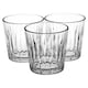 image 3 of Highball Drinking Glasses Whiskey Water Juice Tumblers 6 Set | Clear | 6x300ml Whiskey Tumblers | 300ml