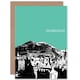 image 1 of Arthur's Seat Edinburgh Teal Scottish Scotland Card