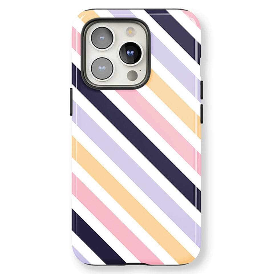 image 1 of Boss Stripe Phone Case | Multi | Galaxy S22 Ultra
Slim | Galaxy S22 Ultra
Slim