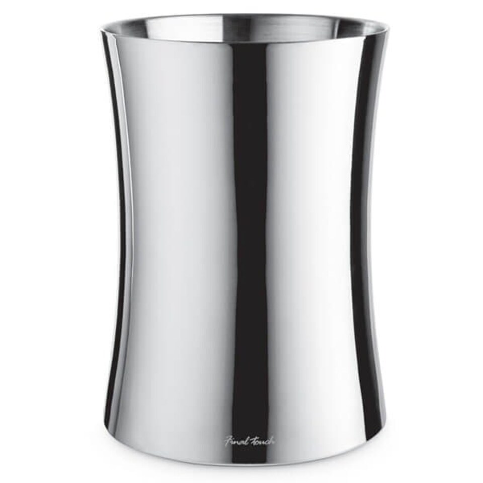 image 1 of Final Touch Double Wall Stainless Steel Wine Chiller